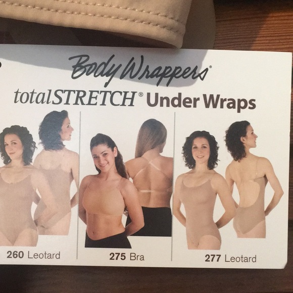 Halter Bra Body Wrappers Nude size X-Large NWT - Picture 3 of 4